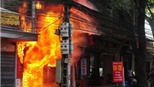 Cháy ở đường Trường Chinh
