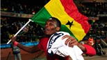 Ghana lần đầu vào tứ kết: Người châu Phi cuối cùng