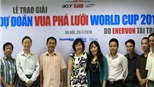  Trao giải cuộc thi dự đoán Vua phá lưới World Cup 2010:  Trang trọng và ấm cúng