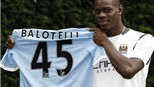 Balotelli lại mang số áo 45