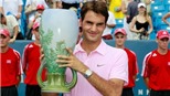 Federer đã được giải khát