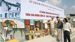 Khánh thành đoạn tranh Bùi Xuân Phái trên Con đường gốm sứ 