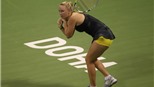 Các cầu thủ Barca hâm mộ Wozniacki