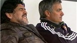 Maradona: Mou sẽ đem danh hiệu Champions League về Real Madrid