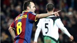 7 bàn, kỷ lục mới của Iniesta