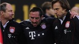 Franck Ribery chấn thương nhẹ