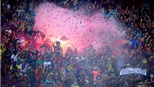 CĐV làm náo động ngày vui của Barca