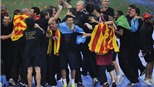 Barca ăn mừng chức VĐ Champions League