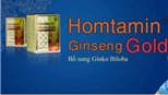 Giới thiệu sản phẩm Homtamin Ginseng Gold