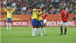 World Cup nữ 2011: Marta tỏa sáng, Brazil lọt vào tứ kết