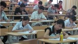 Thí sinh "thở phào" vì môn thi đầu không quá khó