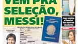 Messi chơi cho tuyển Brazil?