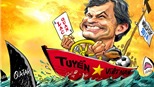 Biếm họa: "Thuyền trưởng" Goetz chèo lái tuyển Việt Nam
