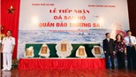 Hà Nội tiếp nhận đá san hô quần đảo Trường Sa 