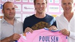Poulsen gia nhập Evian