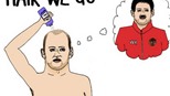 Đầu hói của Rooney lên... sân khấu kịch