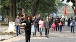 Miền Bắc trời hửng nắng, nhiệt độ lên tới 29 độ C