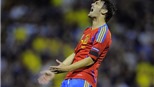 David Villa chạm “cột mốc vàng” ở ĐT Tây Ban Nha