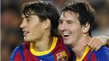 Bojan và Messi là... họ hàng