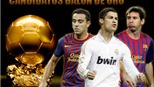 QBV FIFA 2011: Messi, Ronaldo và Xavi vào danh sách rút gọn!