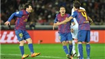 Santos 0-4 Barcelona:  Barca và Messi trên đỉnh thế giới