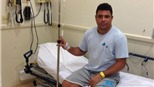 Ronaldo phải nhập viện