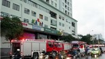 Hà Nội: Cháy lớn tại chung cư Nguyễn Chí Thanh