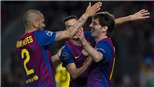 Điểm tựa của Barca trong trận chiến với Milan