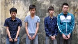 Nhóm cướp tuổi teen bị bắt