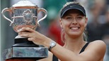 Sharapova lần đầu đăng quang tại Roland Garros