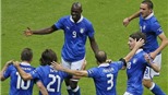 Đức 1-2 Italia: "Super Mario" giúp Italia bắn hạ "xe tăng" Đức