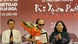 Giải Bùi Xuân Phái – Vì Tình yêu Hà Nội năm 2012