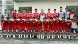 Đội U22 rèn thể lực trong ngày đầu tiên