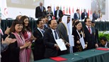 Chùm ảnh: Họp Hội đồng Ủy ban Olympic châu Á công bố Việt Nam là chủ nhà Asiad 2019