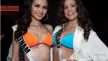 Ngây ngất với clip trình diễn bikini của Diễm Hương tại Hoa hậu Hoàn vũ 2012