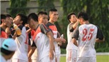 Chùm ảnh: Cầu thủ Việt kiều Michel Lê thử việc ở đội U23 Việt Nam