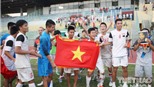 CHÙM ẢNH: U19 Việt Nam tự hào với cờ đỏ sao vàng