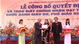 Phó giáo sư trẻ nhất sinh năm 1983