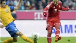 VIDEO: Arjen Robben tỏa sáng rực rỡ, Bayern thắng dễ Braunschweig 