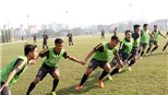 U23 Việt Nam tập luyện tới sát giờ lên đường
