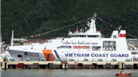 VIDEO: Hạ thủy tàu Cảnh sát biển lớn nhất Việt Nam