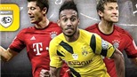 Cuộc đua Chiếc giày Vàng châu Âu 2015: Aubameyang bứt phá, Lewandowski, Mueller 'ngửi khói'