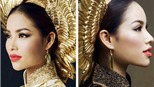 Chiêm ngưỡng &#39;quốc phục&#39; của Phạm Hương tại Hoa hậu Hoàn vũ 2015