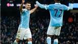 Man City 4-0 Crystal Palace: Aguero lập cú đúp, Man City tạm đứng đầu bảng