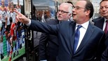 Tổng thống Pháp động viên đội chủ nhà trước giờ khai cuộc EURO 2016
