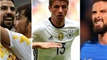 EURO 2016: Tam mã Đức, Tây Ban Nha & Pháp