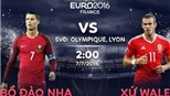 Xứ Wales - Bồ Đào Nha đối đầu đáng chờ đợi