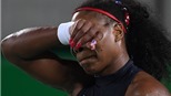 Serena Williams bật khóc khi thua SỐC ở Olympic Rio