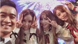 T-Ara &#39;đốt nóng&#39; sân khấu, &#39;selfie&#39; dễ thương bên SlimV