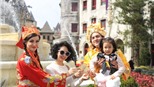 Du khách nô nức &#39;trẩy hội&#39; đầu xuân trên đỉnh Bà Nà